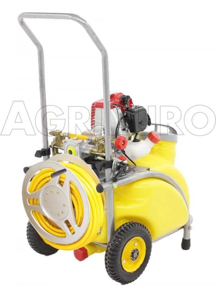 Pompe agricole thermique à chariot GeoTech SP 320 2S ALU - 2 temps à mélange