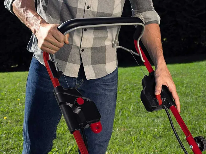 Tondeuse à gazon à batterie Einhell GE-CM 36/47 S HW Li - Tondeuse autotractée 47 cm - 4 X 4Ah