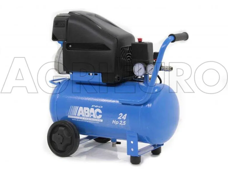 Abac pole position PRO L25P - Compresseur d'air électrique monophasé - Moteur 2,5 CV - 24 L
