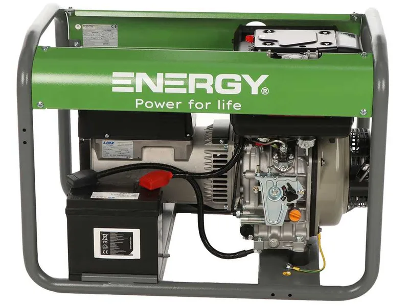 Energy EY-7MDE AVR - Groupe électrogène monophasé 5 kw - Moteur diesel Yanmar