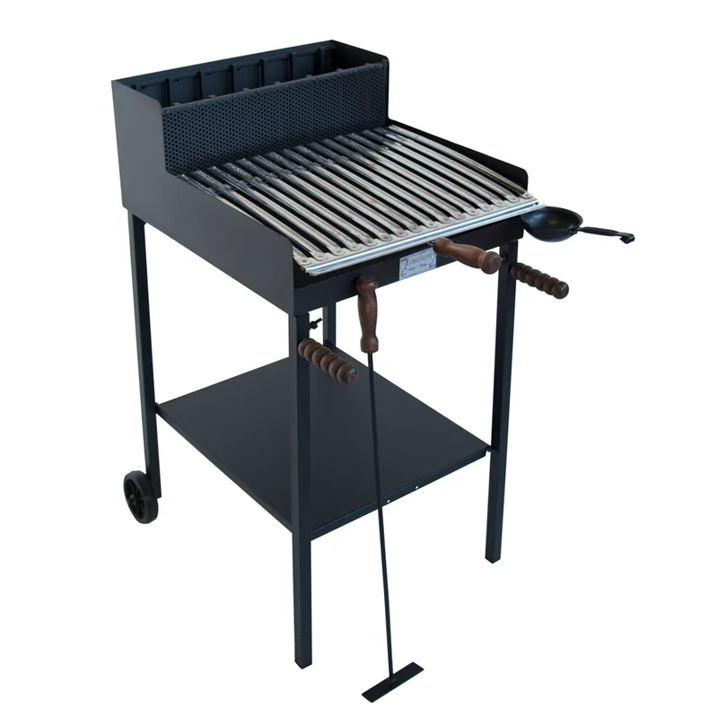 Cruccolini Belvedere - Barbecue en fer artisanal à bois et à charbon