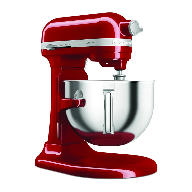 KitchenAid Artisan 5KSM60SPX-EER Rouge - Batteur mélangeur planétaire avec cuve amovible