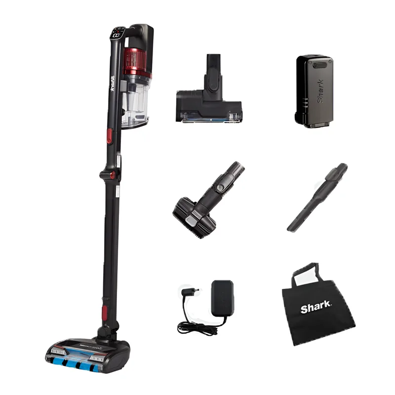 Shark Powerfins IZ300EUT - Aspirateur - Balais électrique - Batterie de 21.6V 1.9Ah - Avec Pet Kit