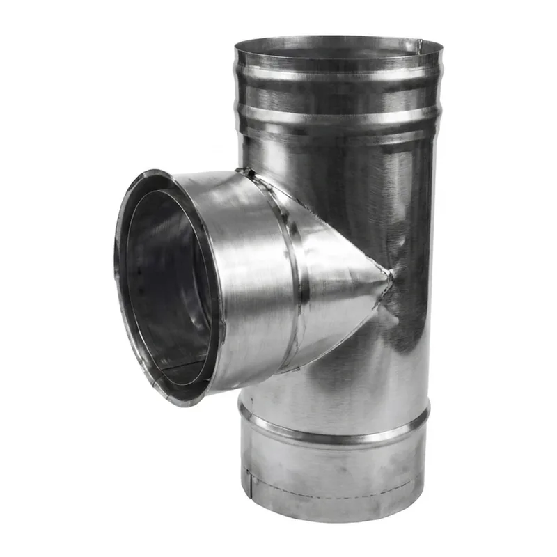 Schiedel Raccordement de conduit PPL 90° avec fourreau et déflecteur de condensats pour LB90 Ø 180 mm