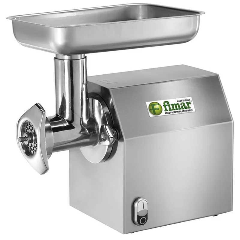 Fimar TC 12C - Hachoir à viande électrique - 230 V - 1 CV - Groupe de hachage INOX - Sans inverseur de marche