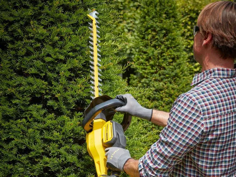Taille-haies électrique à batterie stanley fatmax V20 - 18V - 4AH