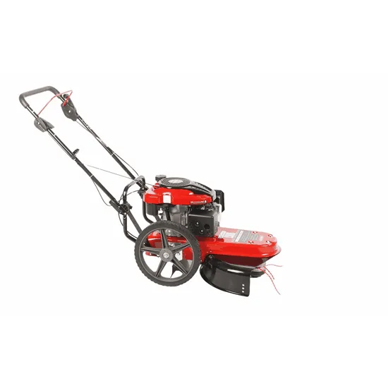 GeoTech DG 58 F - Débroussailleuse manuelle à roues à essence 4 temps