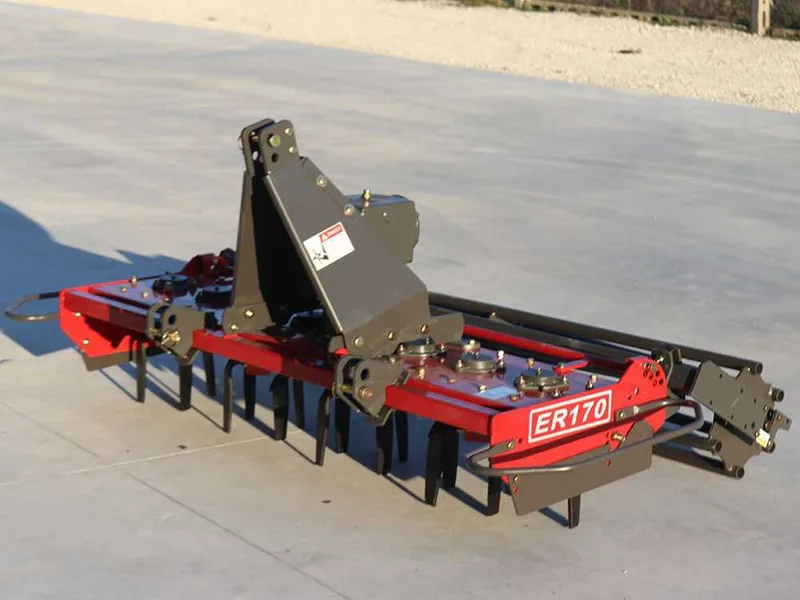 Herse rotative GeoTech Pro ER 170 - largeur de travail 170 cm -16 lames - Série légère