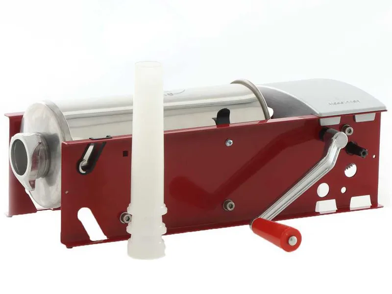 Tre Spade Mod. Star 8 Rouge - Poussoir à saucisse manuel 7 kg - 2 vitesses