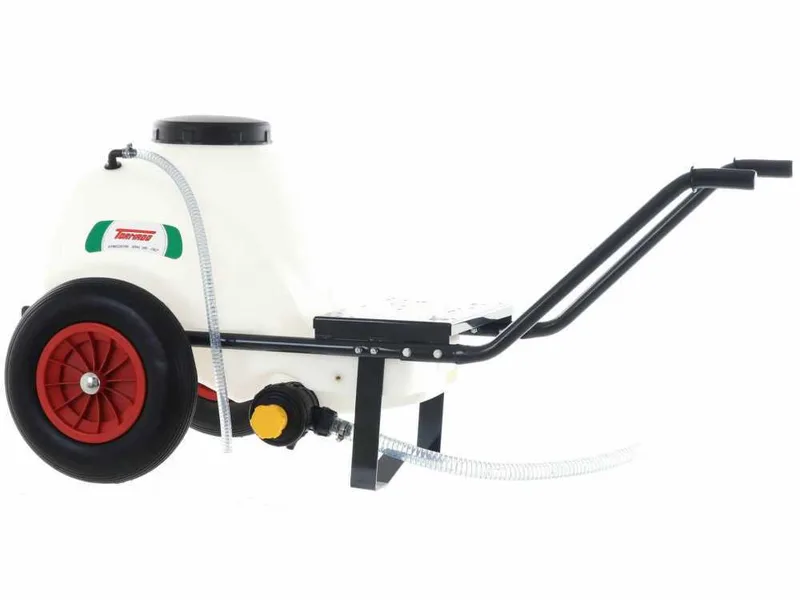 Chariot de pulvérisation avec cuve 80 L – motopompe applicable