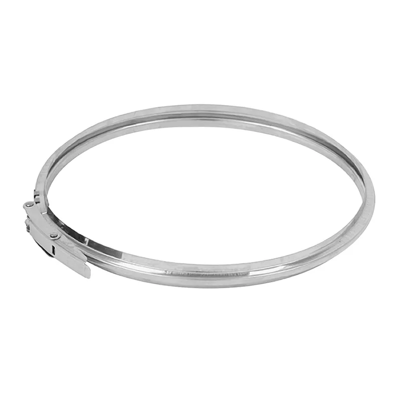 Collier de serrage SP pour conduit de cheminée en acier inoxydable Opsinox 180 mm comme pièce de rechange.