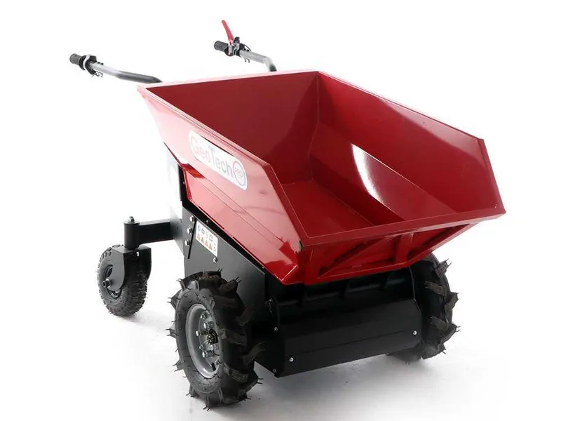 Brouette à batterie GeoTech Pro Mini Dumper CAR E500 e-Lift - Benne dumper électrique 500Kg