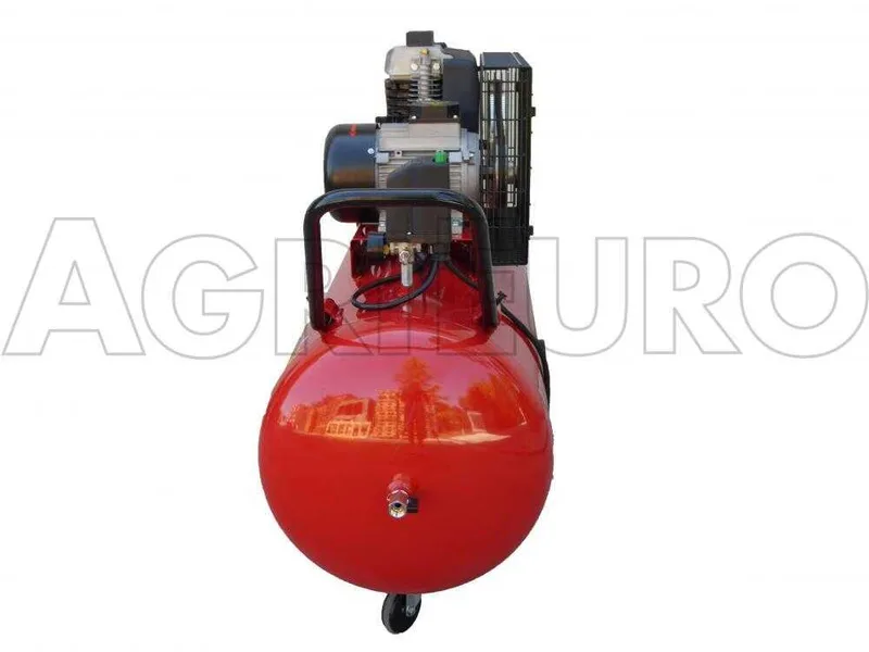 Fini Advanced MK 103-200-3 - Compresseur d'air électrique triphasé à courroie - Moteur 3 CV - 200 L