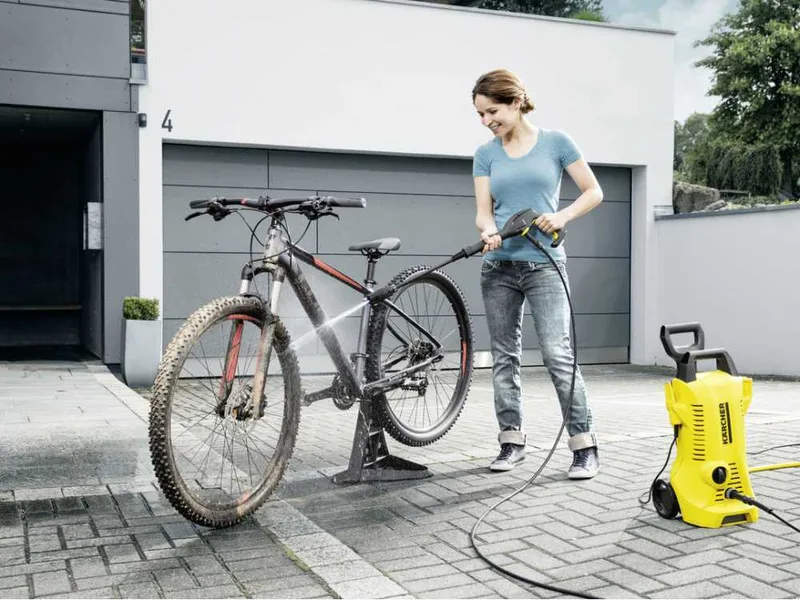 Karcher K2 Power Control - Nettoyeur haute pression à eau froide - 110 bar - 360Lt/h
