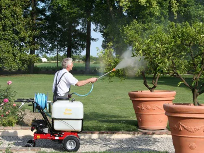 Eurosystems Carry Sprayer - Motopompe d’irrigation automotrice sur roues - 120L