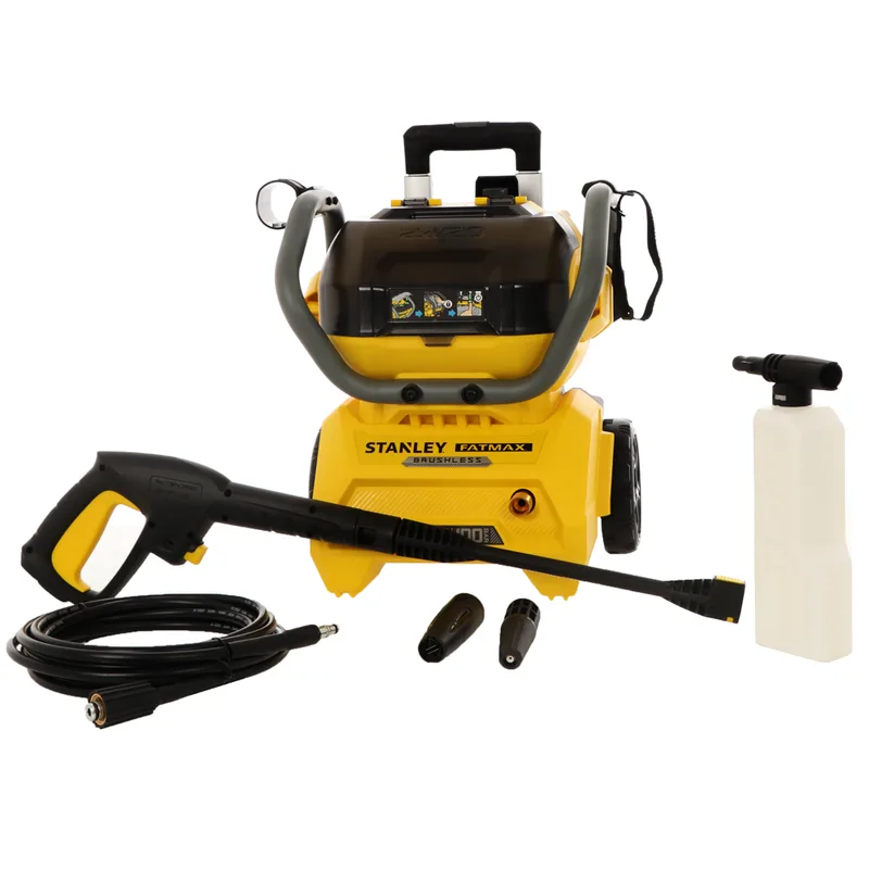 Stanley SFMCPW1500B-XJ - Nettoyeur haute pression à batterie - 100 bar - sans batterie et sans chargeur