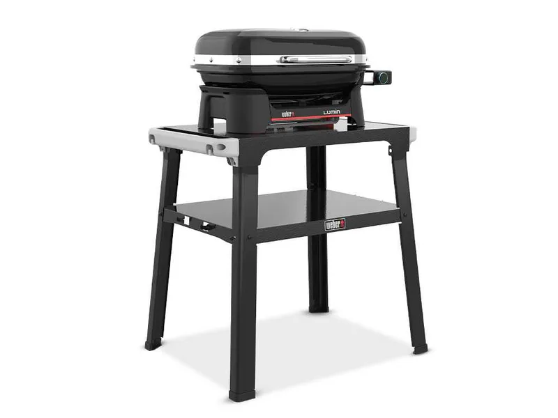 Weber Lumin Compact avec support - Barbecue électrique portable