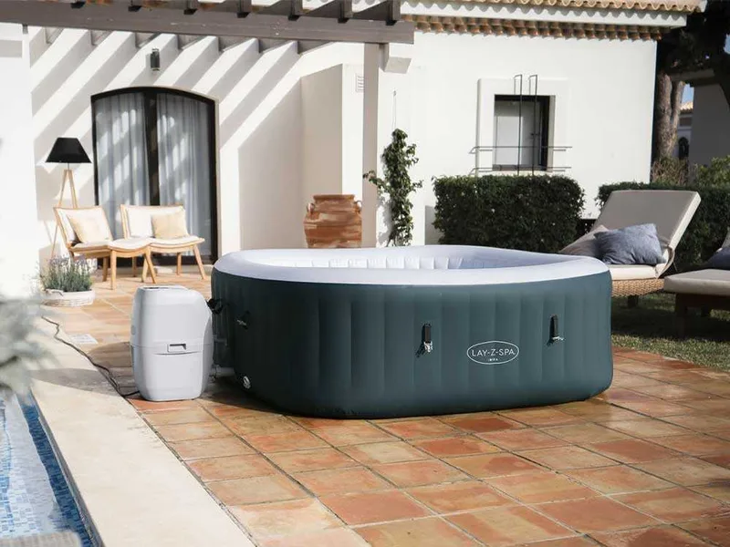 Bestway Lay-Z-Spa Ibiza AirJet 6002U - Ø180x66 cm - Spa gonflable pour 4-6 personnes