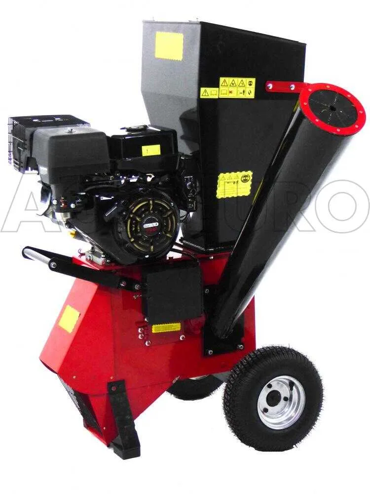 GeoTech GS150E - Broyeur branches thermique - Moteur Loncin essence 15 CV - Démarrage électrique