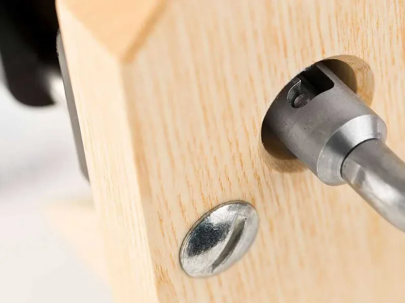 Waldner Flocker 180g - Floconneuse manuelle en frêne avec rouleaux en acier inox