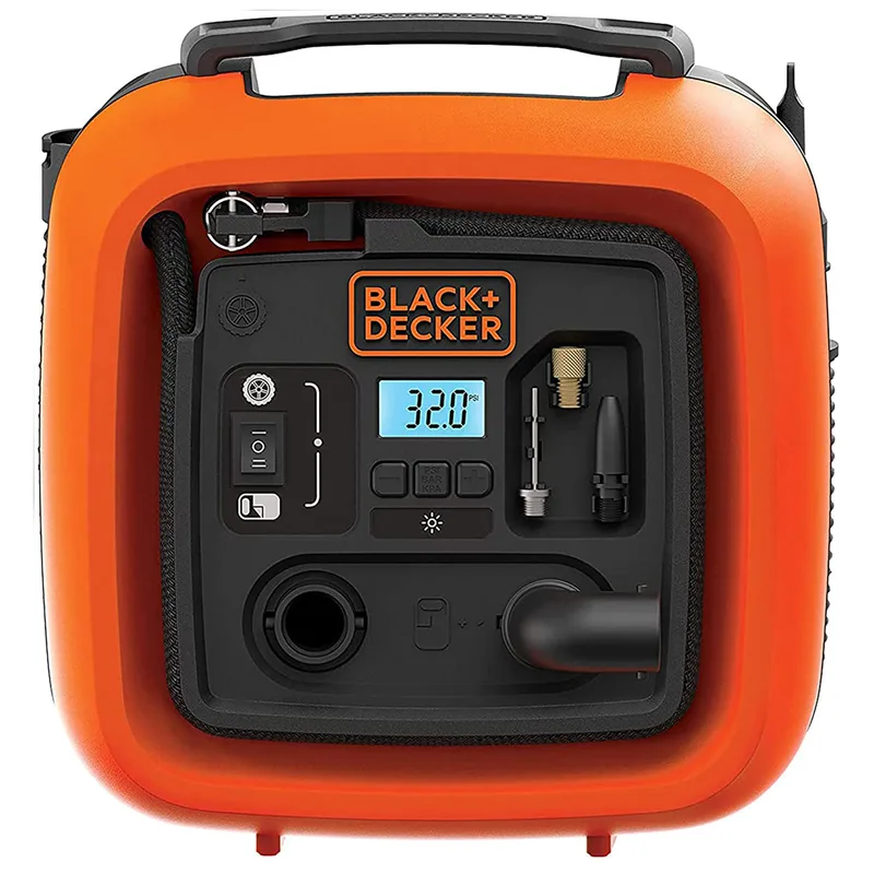 Black & Decker ASI400-XJ - Compresseur air portatif Oilless - 11 Bar Max