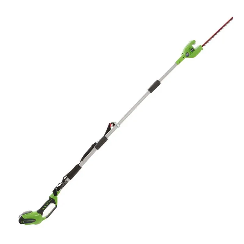 Taille-haies/Élagueuse électrique orientable Greenworks 2Ah - 40V
