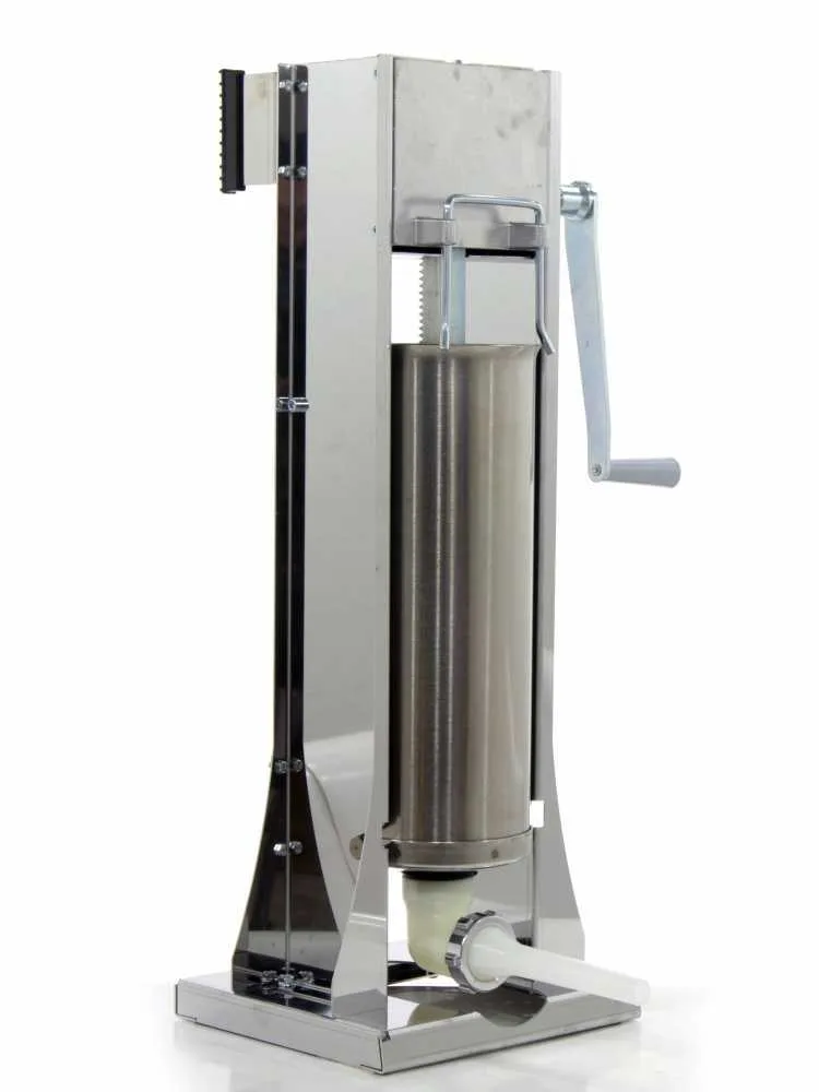 Reber 8973 V INOX - Poussoir à saucisses vertical 10 kg - 2 vitesses avec carter