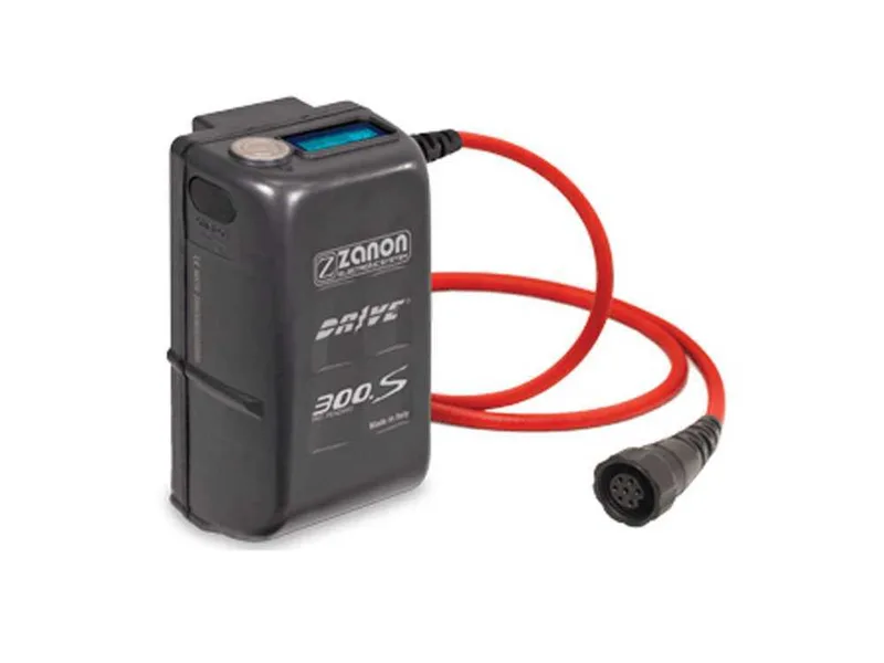 Batterie au Lithium Zanon Drive 350.S - de 3.2Ah/50,4V - Avec harnais et câble de branchement batterie-machine