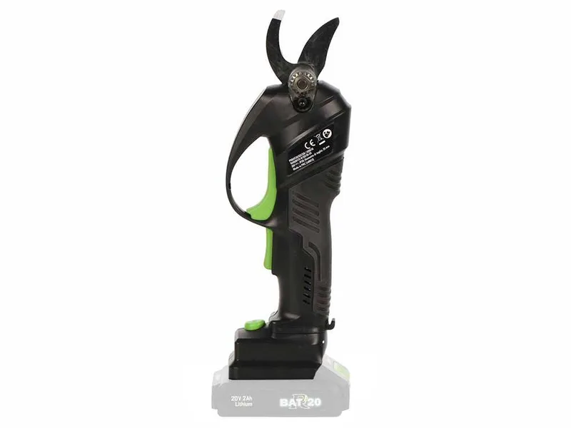 Ribimex PRBAT20/SECSB - Sécateur de taille électrique - Diamètre de coupe 25 mm