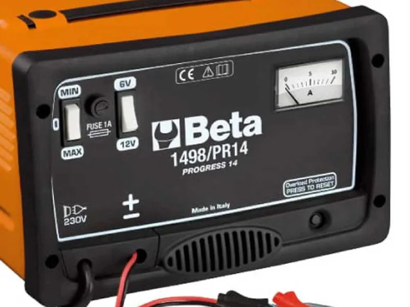 Beta 1498/PR14 - Chargeur portable - 6/12 V - Monophasé