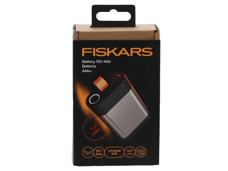 2 Batteries 12V 4Ah - Fiskars