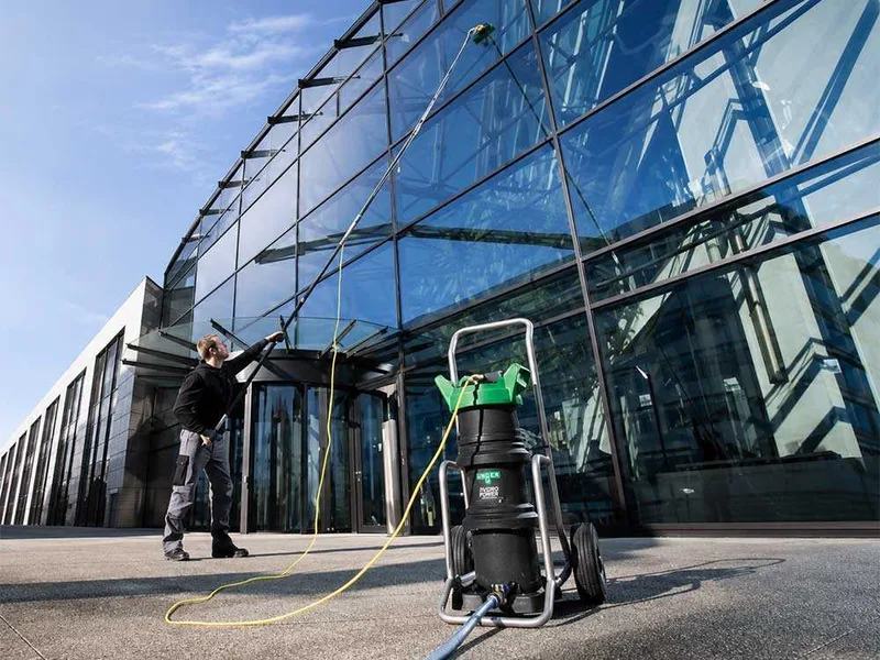 Unger HydroPower Ultra LC - Filtre déionisant pour eau pure - Avec chariot