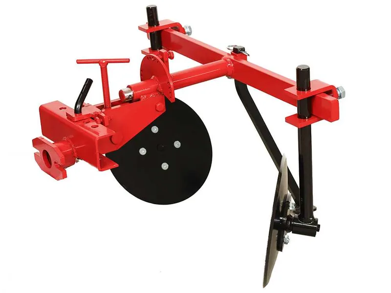 Butteur à disques AS2-5D avec attelage à deux boulons réglable et barre porte-outils - Pour motoculteurs de 6 à 10 CV
