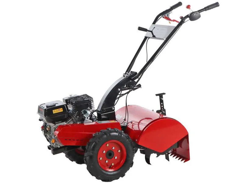 GeoTech MCT 550 - Motoculteur à essence - Ducar DH212 - Fraise réversible - 7 CV