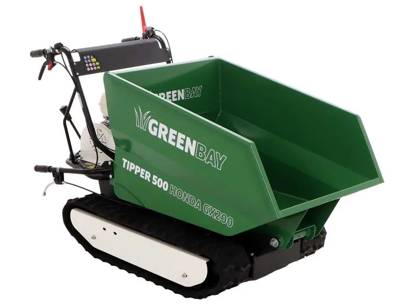 Brouette à chenilles dumper GreenBay Tipper 500 - Moteur Honda GX200