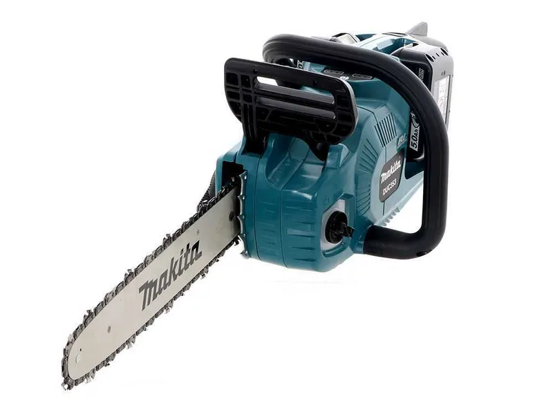 Makita DUC353Z - Tronçonneuse à batterie - 2 x 18 V 5 Ah - Guide de 35 cm