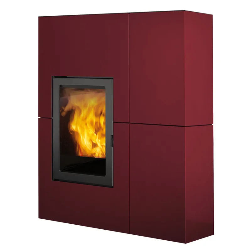 Edilkamin Blade 12++ Evo poêle à granulés acier bordeaux