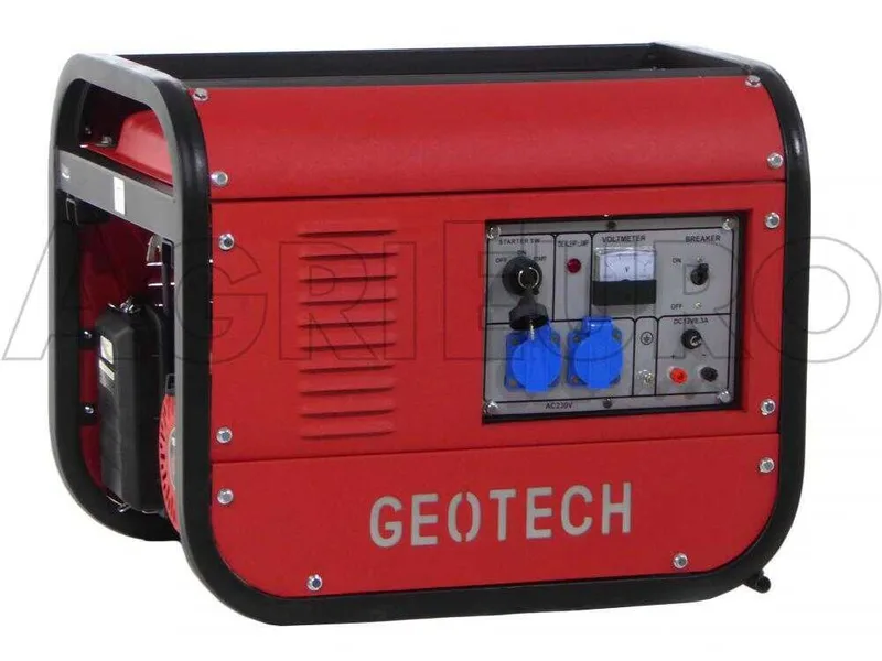 GeoTech GGSA3000ES - Groupe électrogène 2.7 kw monophasé à essence - démarrage électrique