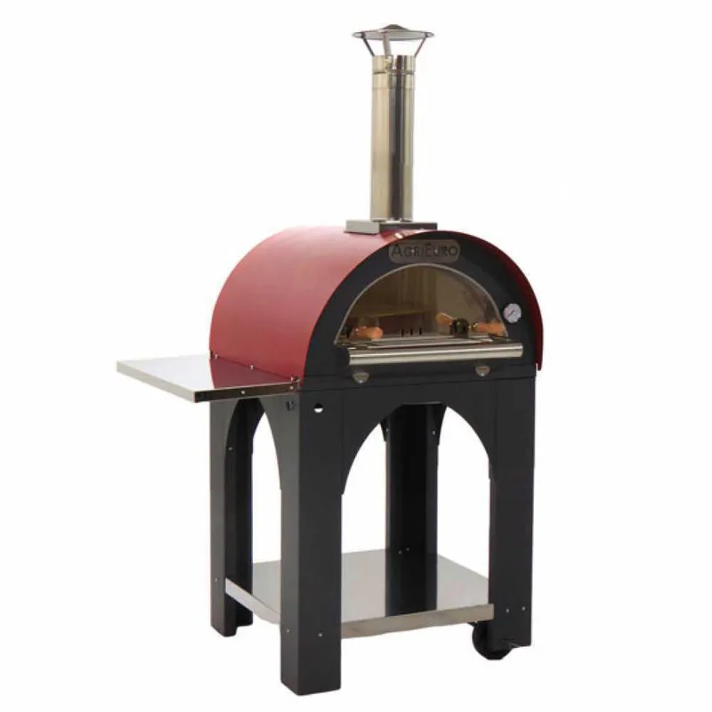Cibus Red four à bois d'extérieur pour pizza - 2 pizzas