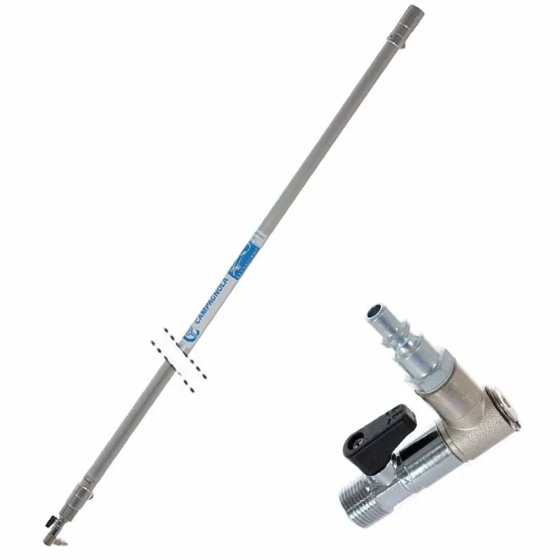 Perche de rallonge en aluminium pneumatique Campagnola ExtraLight - 200 cm - Fixe