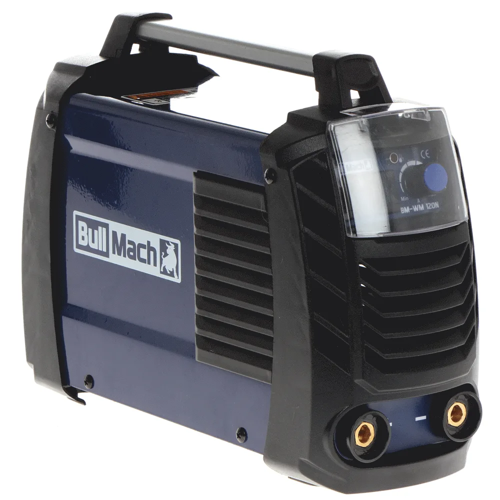 Poste à souder inverter à électrode à courant continu BullMach BM-WM 120N - 120A - avec Kit MMA