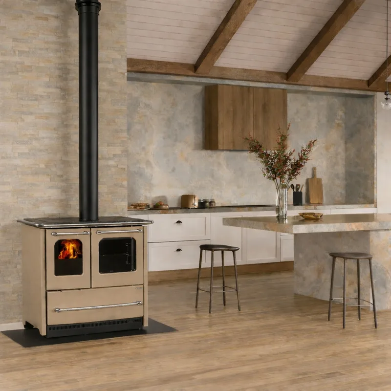 La Nordica SOVRANA EASY.16 - Caramel cuisinière à bois