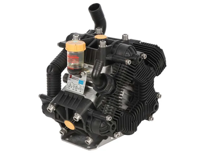 Pompe Bertolini POLY 2120 VS - Pompe à basse pression pour le désherbage sur tracteur - Version pour acides et produits chimiques