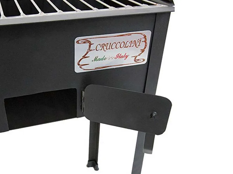 Cruccolini ELBA - Barbecue à bois et charbon en fer artisanal