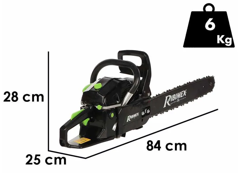 Ribimex PRTRT451 - Tronçonneuse de coupe thermique - Lame de 45 cm