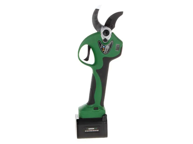 GreenBay TopCut 40 - Sécateur électrique de taille - 2x 21V 4Ah - Diamètre de coupe 40 mm