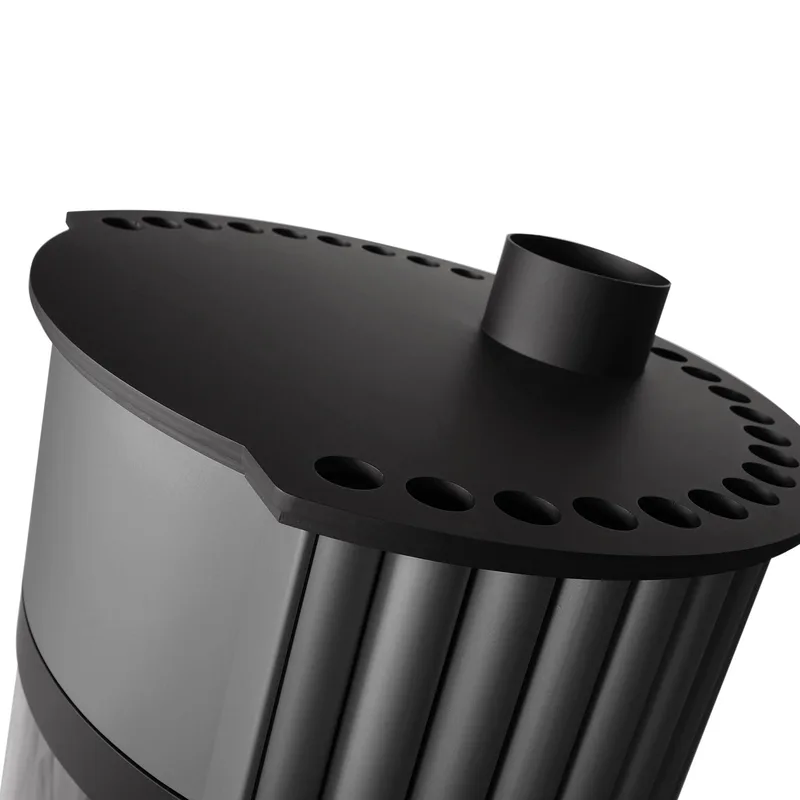 Poêle à air chaud Masterflamme Grande II Gris