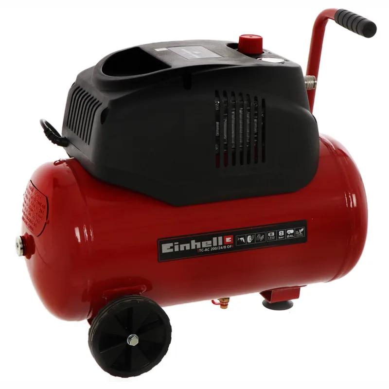 Einhell TC-AC 200/24/8 OF - Compresseur d'air électrique sur chariot - Moteur 1.5 CV - 24 L