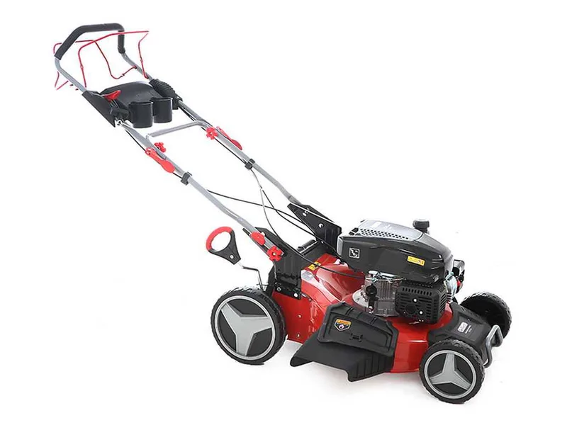 GeoTech Pro S53-225 BMSGW - Tondeuse à gazon thermique tractée - 224 cc - Lame de 53 cm