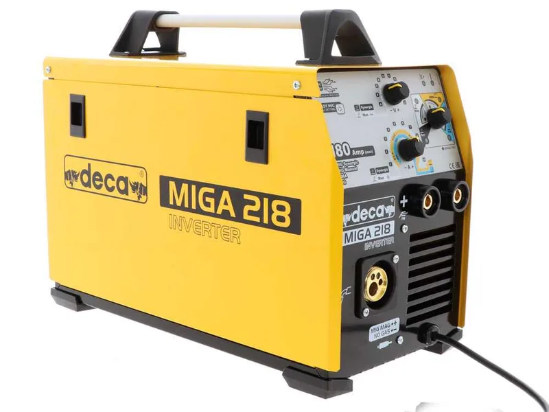 Poste à souder à fil inverter multi-procédés continu Deca miga 218 1Ph 230/50-60 - gaz/no gaz